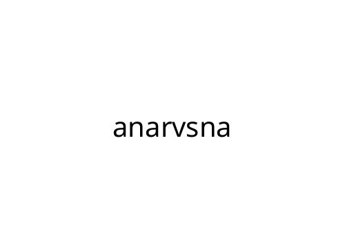 anarvsna
