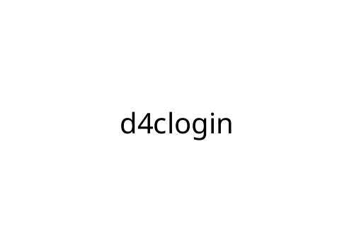 d4clogin