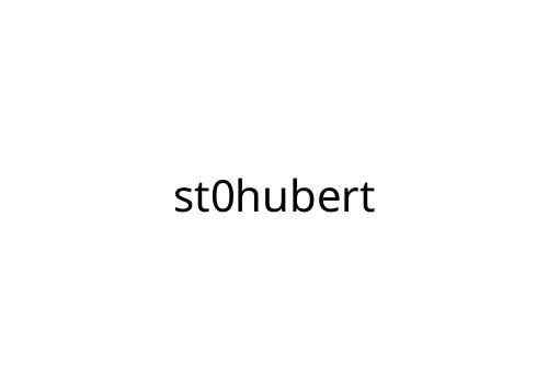 st0hubert