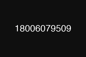 18006079509