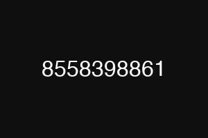 8558398861