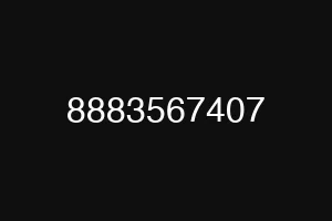 8883567407