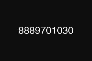 8889701030