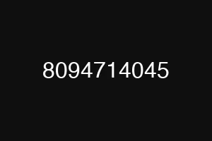 8094714045
