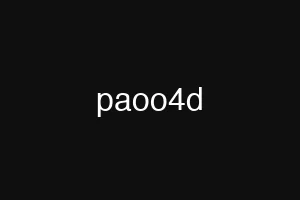 paoo4d