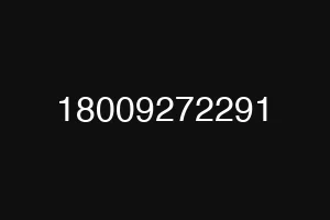 18009272291