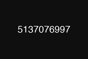 5137076997