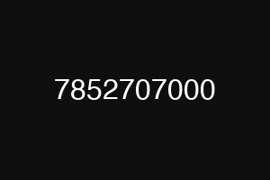 7852707000