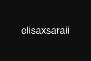 elisaxsaraii